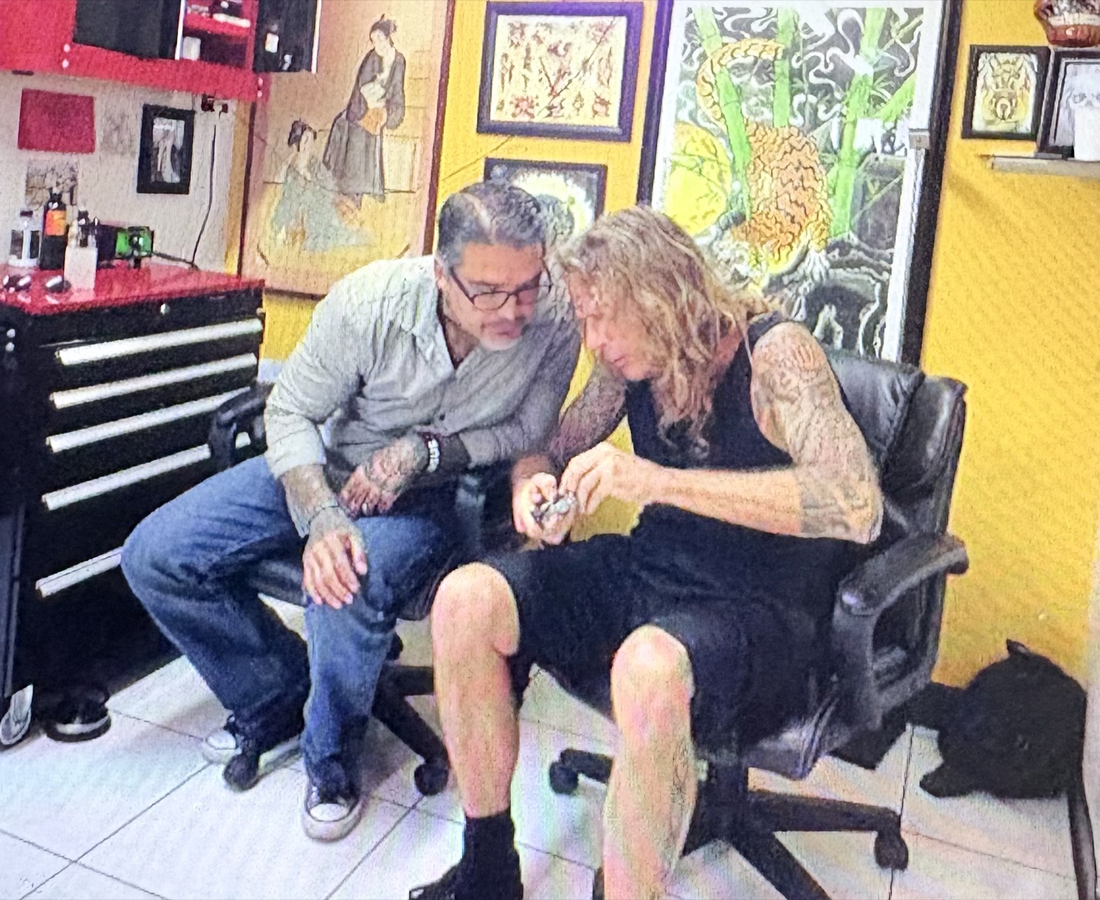 Kevin Mokuahi and Mike Hatfield